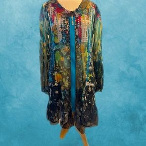 Fleur De Lis cool and airy top (L)